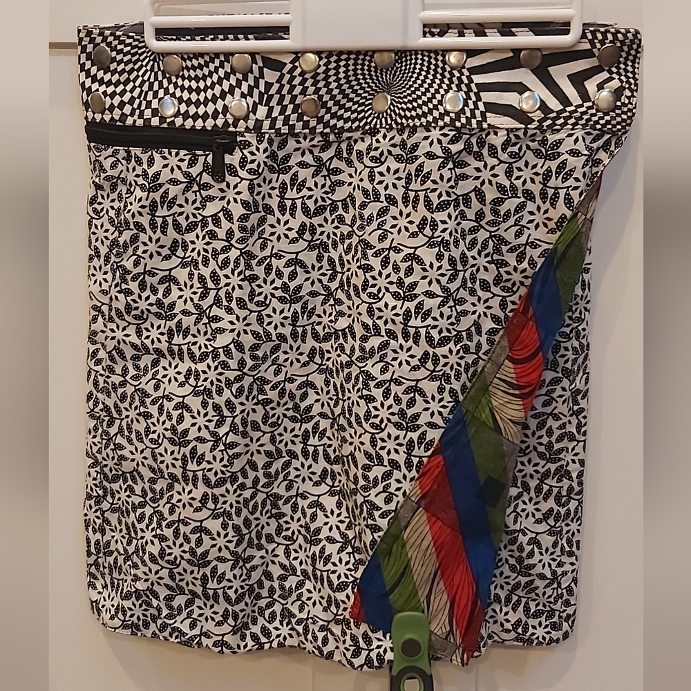 ZAND Reversible wrap skirt
